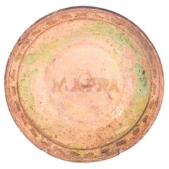 Portuguese Earthenware Bowl, Polychrome Decoration