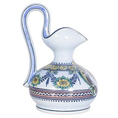 Portuguese Earthenware Water Jug From Outeiro