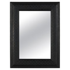 Portugais ébonisé  Miroir encadré Wood