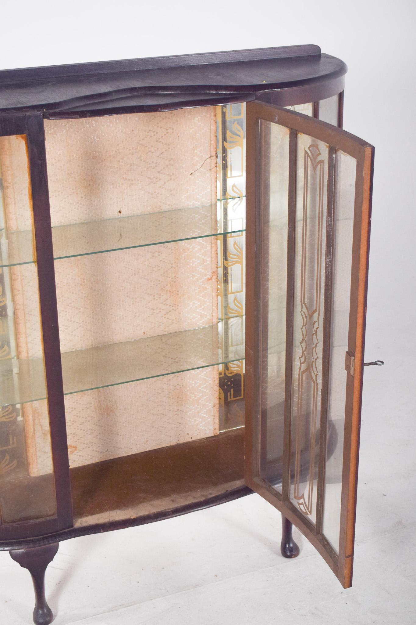 Vitrine portugaise en verre en vente 1