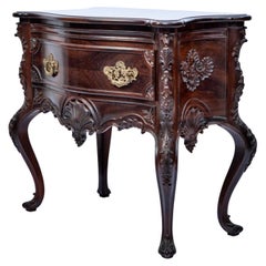 Portuguese Half Chest of Drawers End 19th Century in Rosewood
