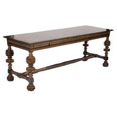 Portuguese Library Table/Custom MLB Design