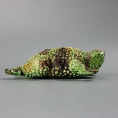 Portuguese Majolica Palissy Toad Wall Figure