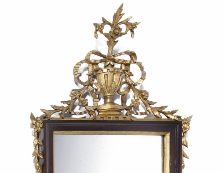 Portuguese Mirror with Frame, 19th Century For Sale at 1stDibs