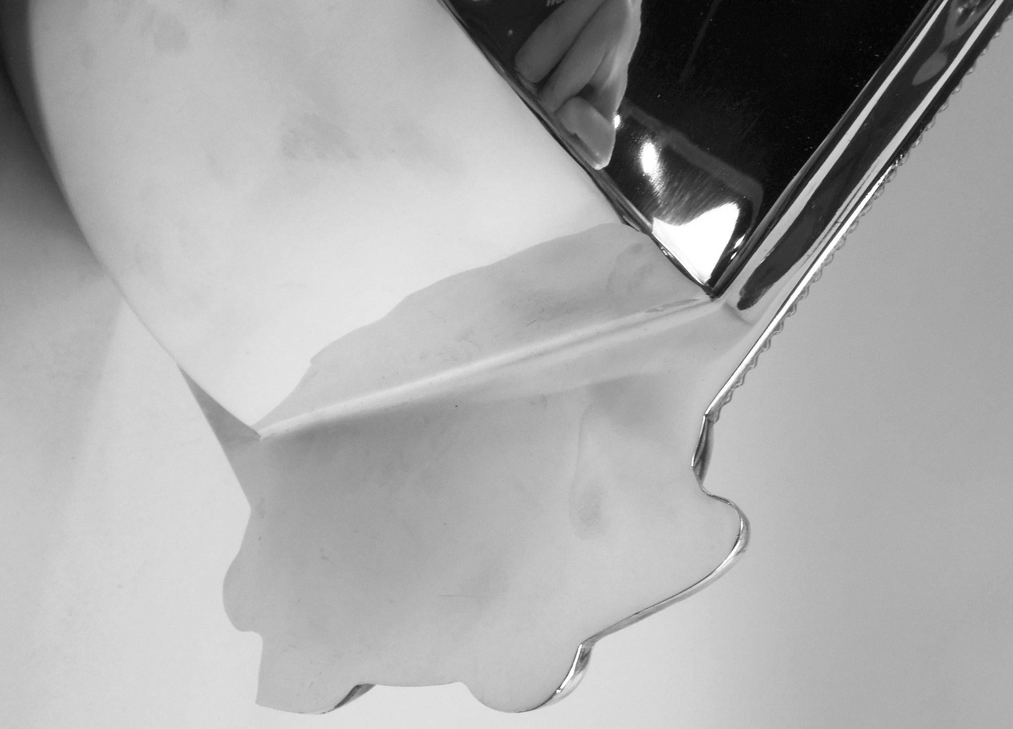 XX secolo Fruttiera portoghese moderna classica in argento sterling con centrotavola in vendita