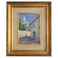 Portuguese Naturalist Painting by Jaime Murteira, 20th Century