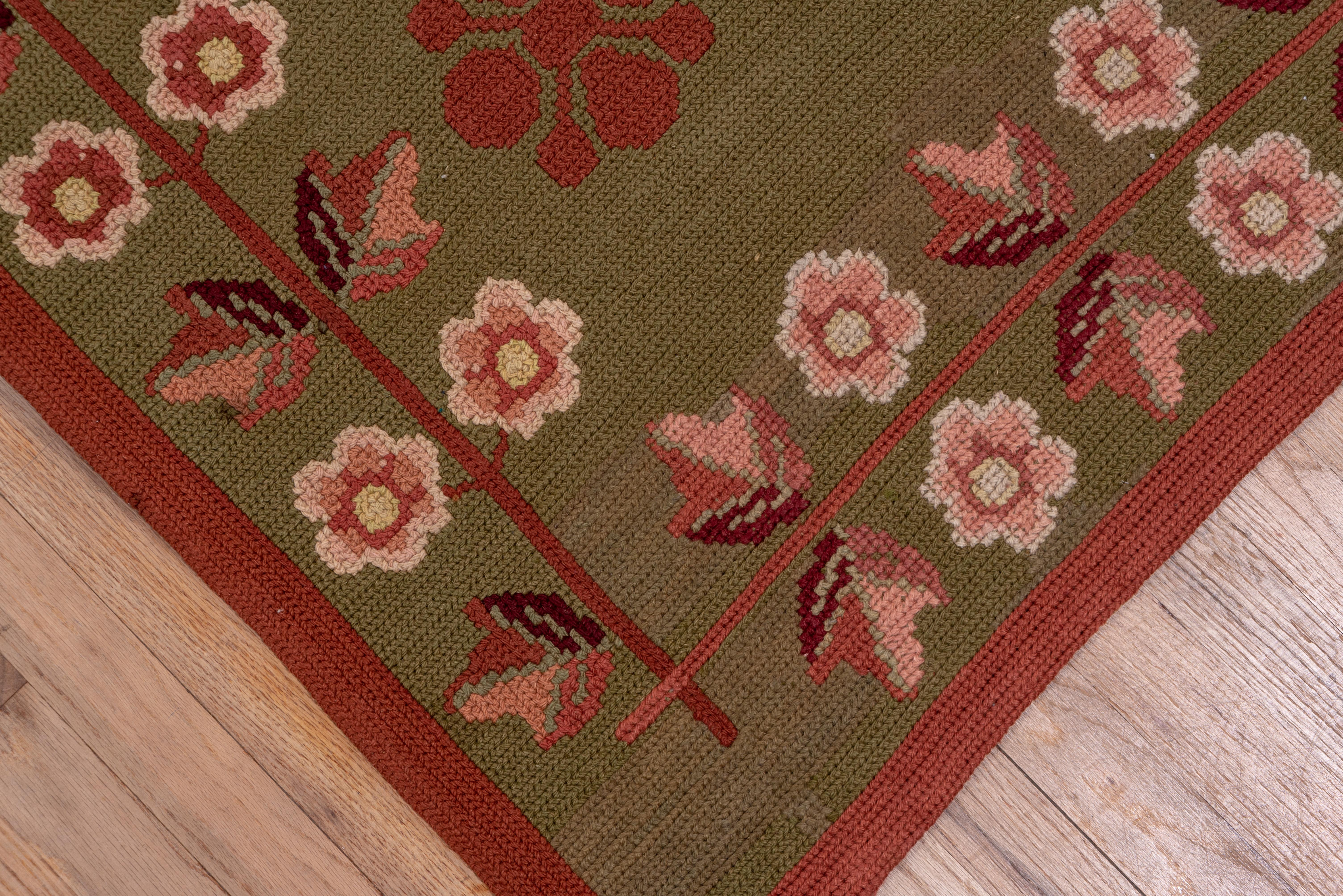 Portuguese Needlepoint Runner, Long In Good Condition In New York, NY