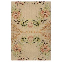 Portuguese Needlepoint Wool Carpet from Stark in Floral Motif