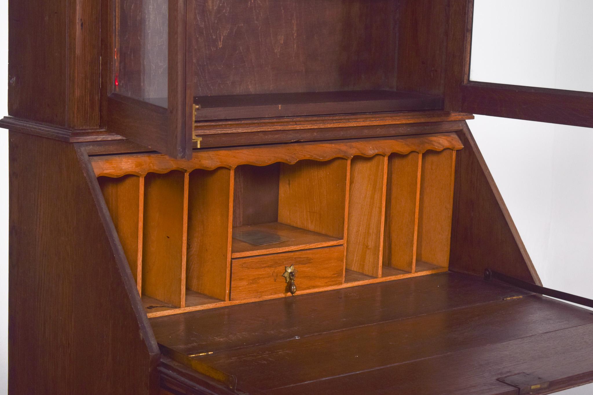 Portuguese Oak Paper Chest of Drawers For Sale 7
