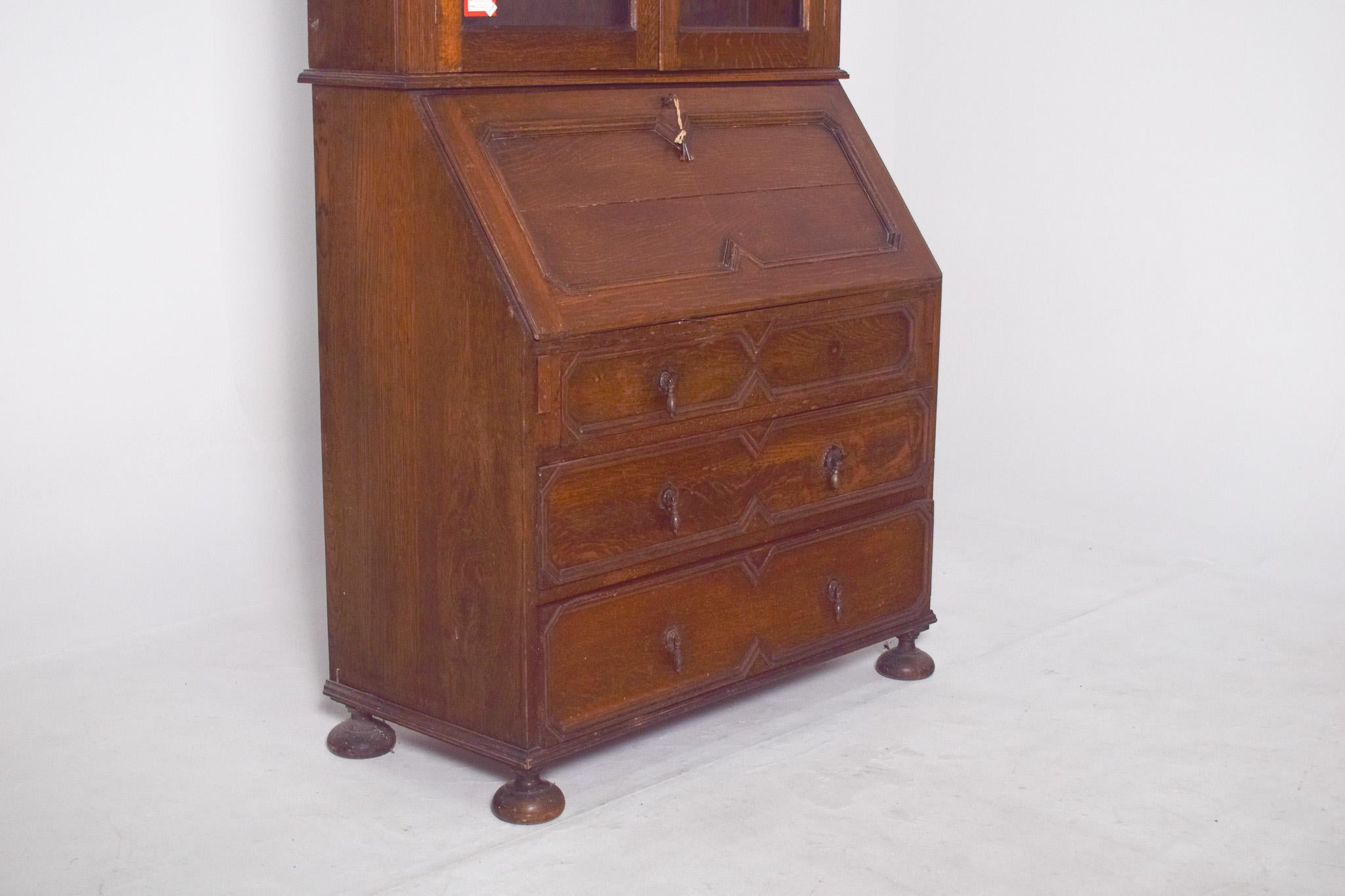 Portuguese Oak Paper Chest of Drawers For Sale 2