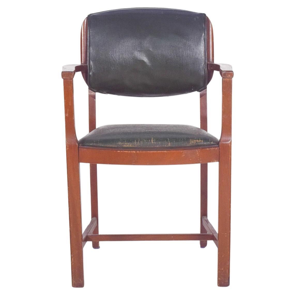 Portugiesischer Bürostuhl mit Armlehnen