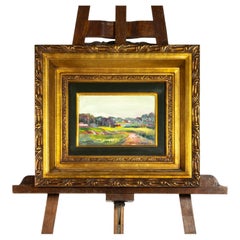 Landscape Painting By Mendes Da Silva, (20th Century), Portugal