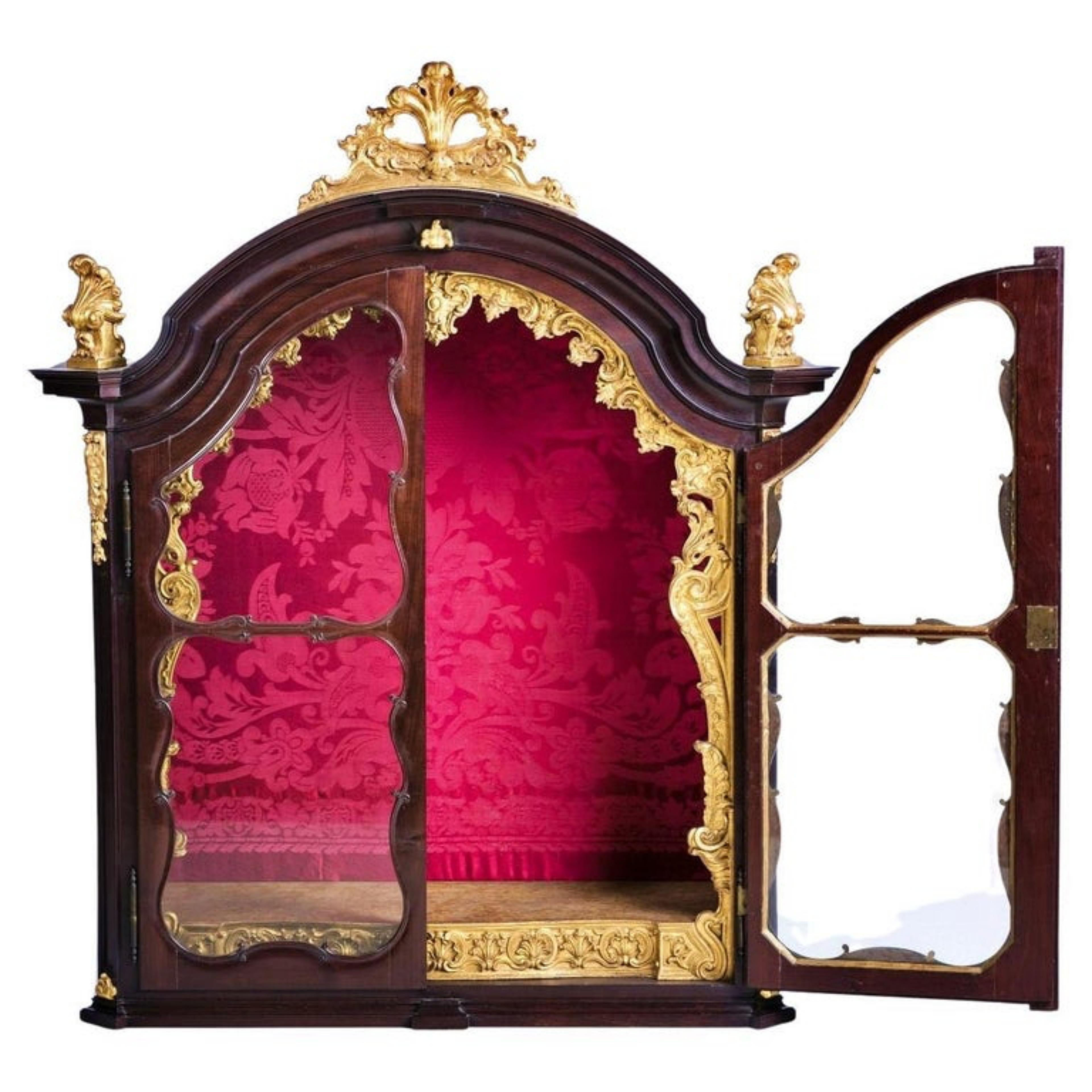 Hand-Crafted PORTUGUESE ORATORY  18th Century For Sale