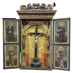 Portuguese Oratory with Jesus Christ from the 18th Century