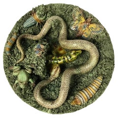 Portuguese Palissy Charger