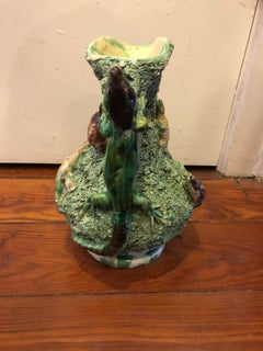 Portuguese Pallisy Style Pitcher