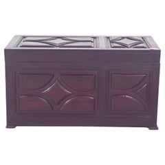 Portuguese Pine Padded Wooden Chest