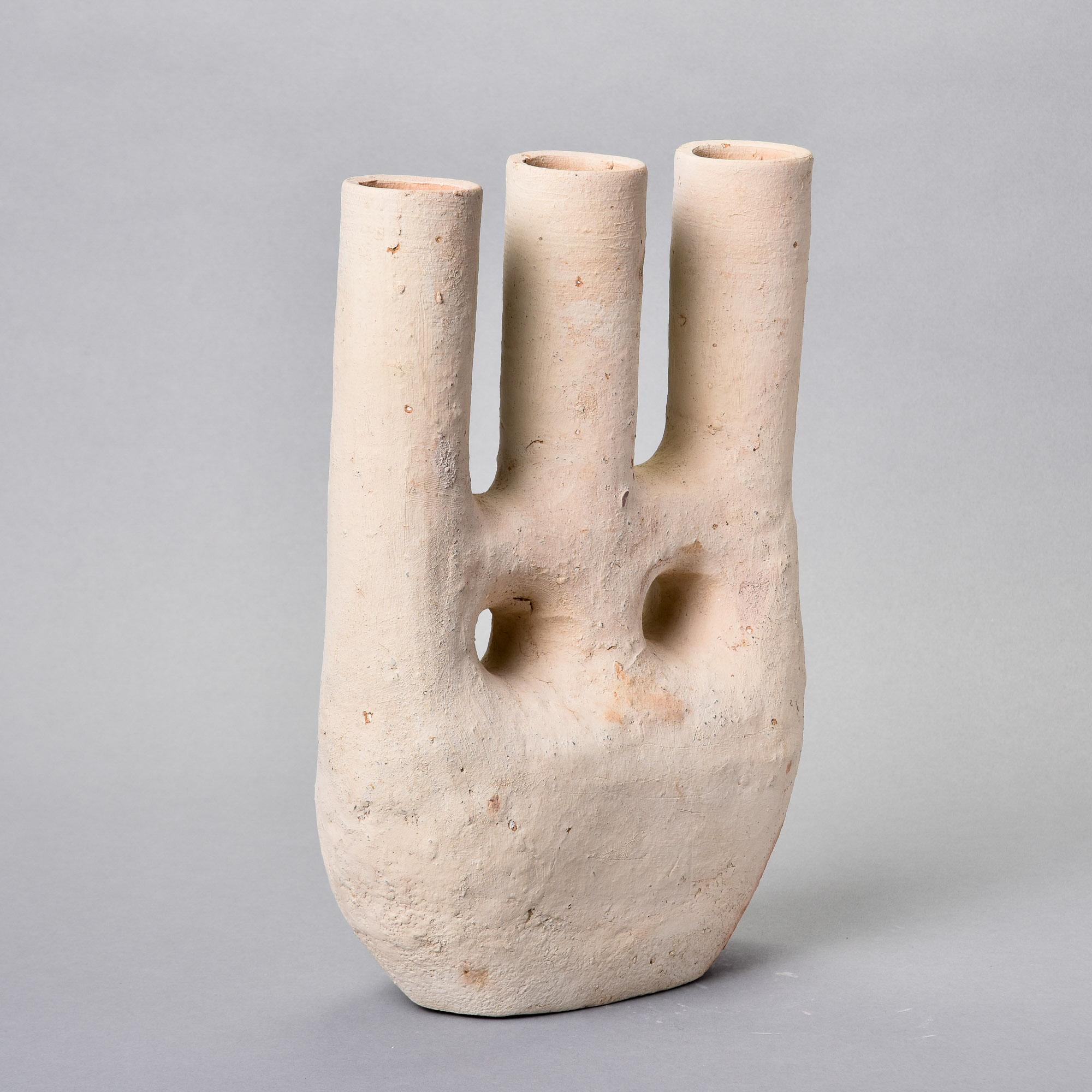 Vaso in ceramica portoghese con triplo collo in vendita 3