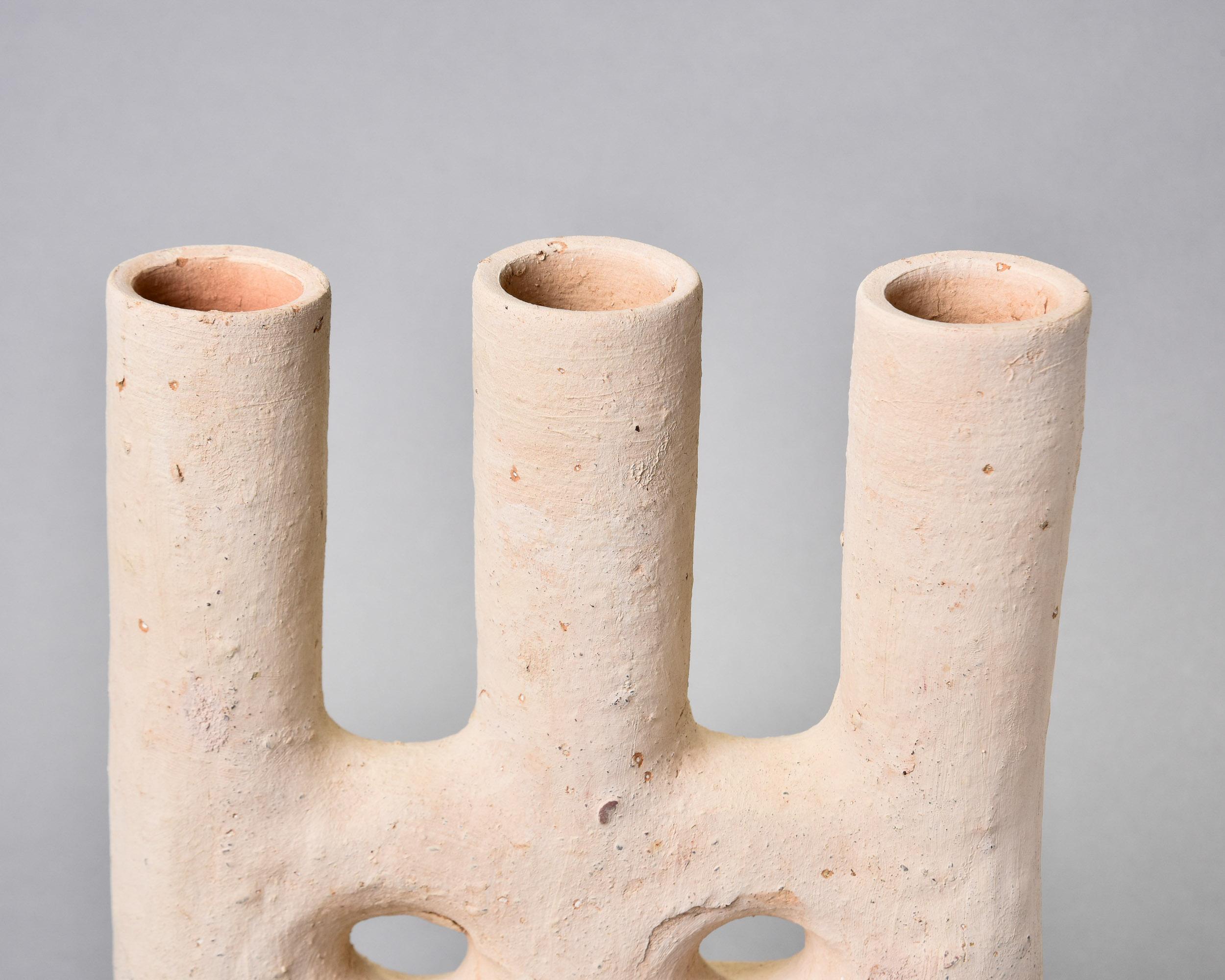 Vaso in ceramica portoghese con triplo collo in vendita 5