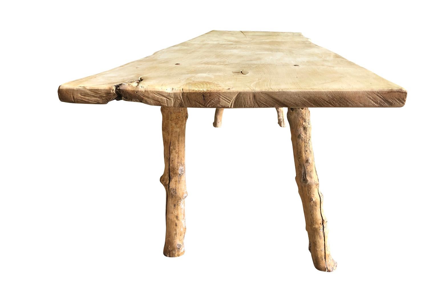 Oak Portuguese Primitive Farm Table