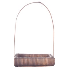 Panier rectangulaire portugais en osier