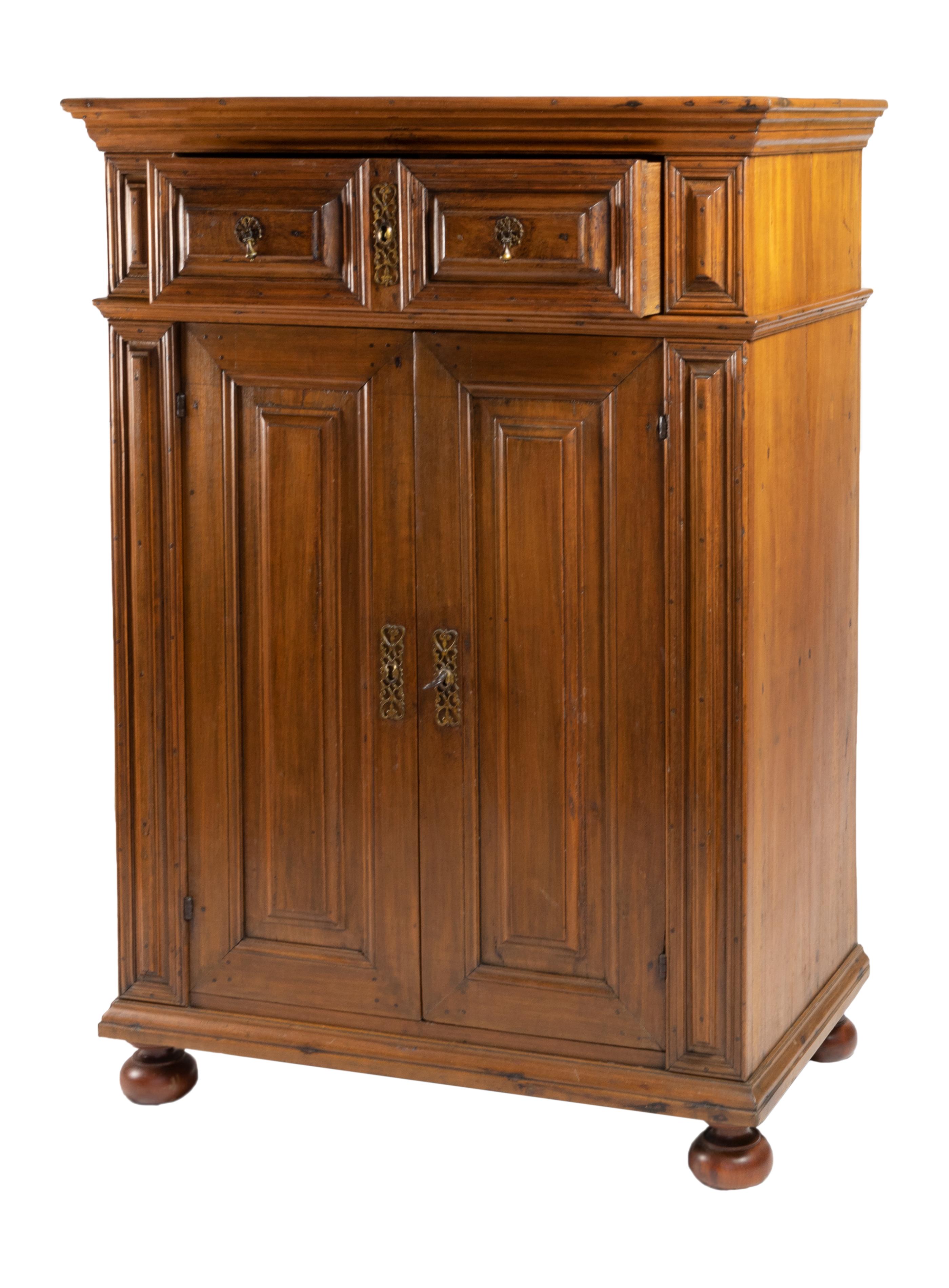 Hand-Crafted Portuguese Renaissance Cabinet, 17th Century For Sale