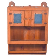 Portuguese Rustic Cabinet in Natural Wood