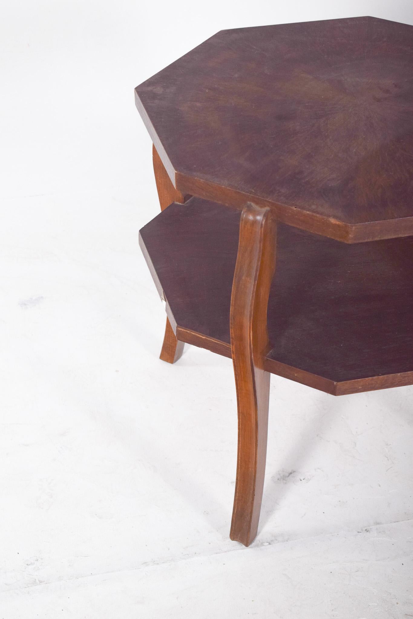 Portuguese Rustic Oak Coffee Table For Sale 1