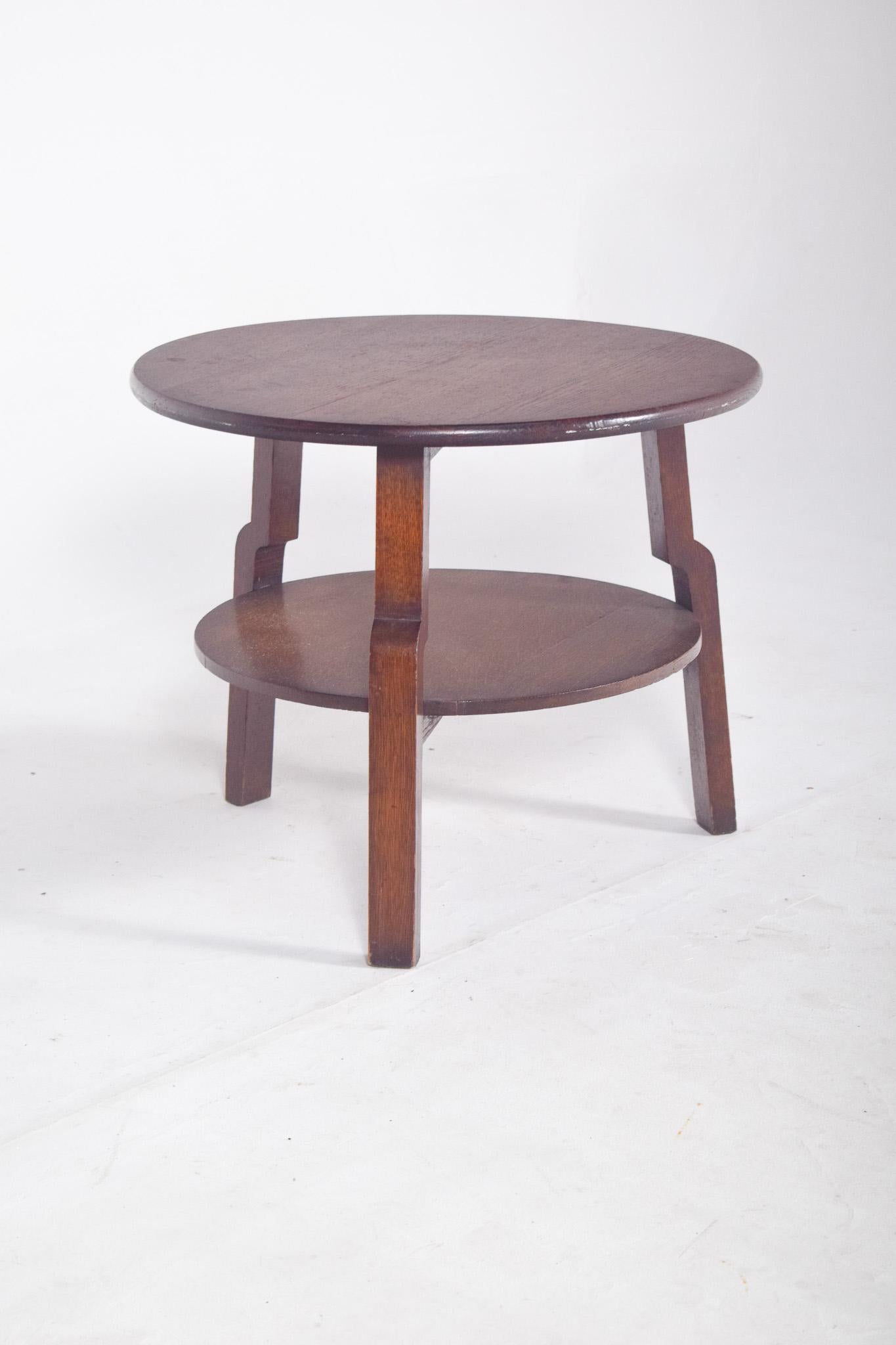 Rustique Table basse ronde rustique portugaise en vente