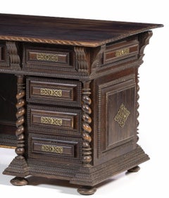 PORTUGUESE SECRETARY  19th Century in Rosewood