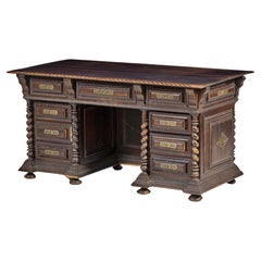 PORTUGUESE SECRETARY  19th Century in Rosewood