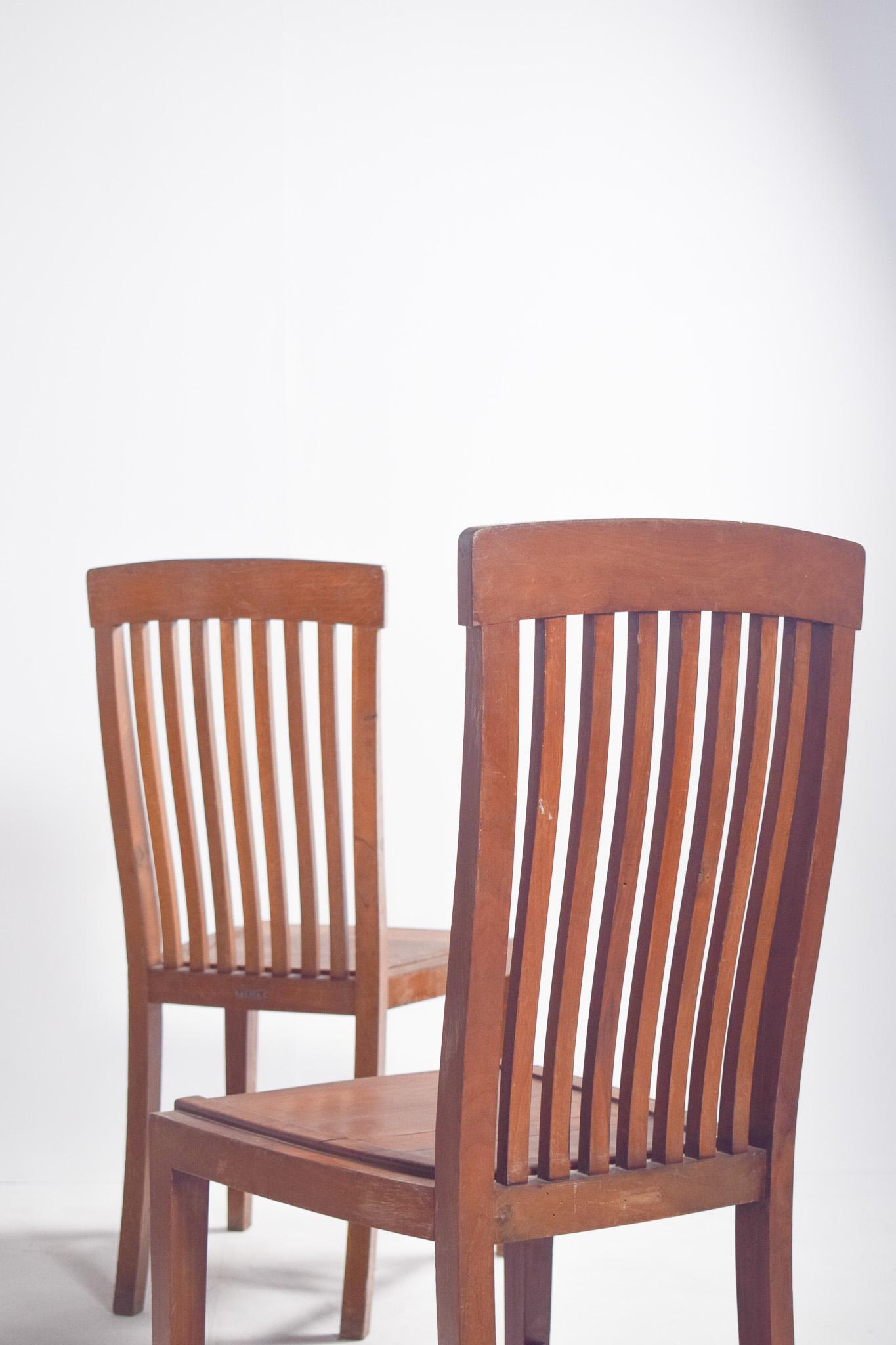 Set portoghese di undici sedie da pranzo Olaio in vendita 5