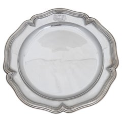 Portuguese Silver Platter - Cardinal D. João Cosme da Cunha (1715-1783)