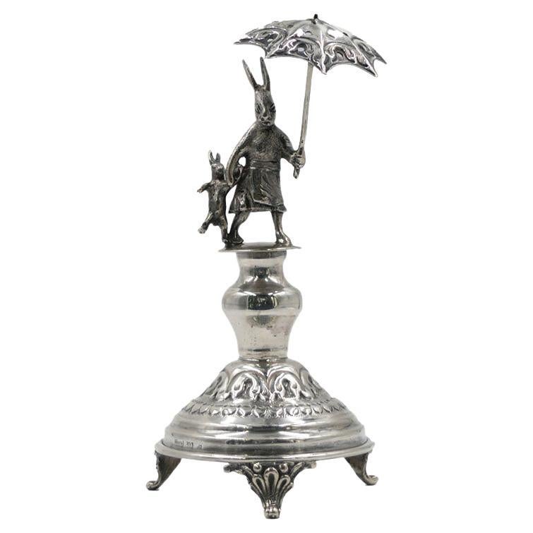 Conejo palillo de plata portugués