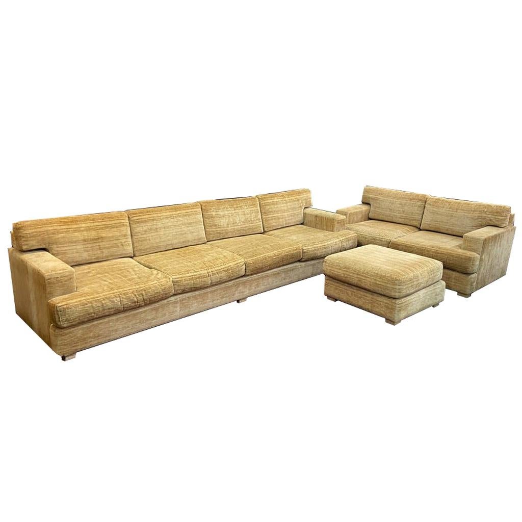 Portuguese Sofa Made by Hand, 1980 For Sale