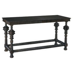 Portuguese Style Inspired Wood Casal II Console