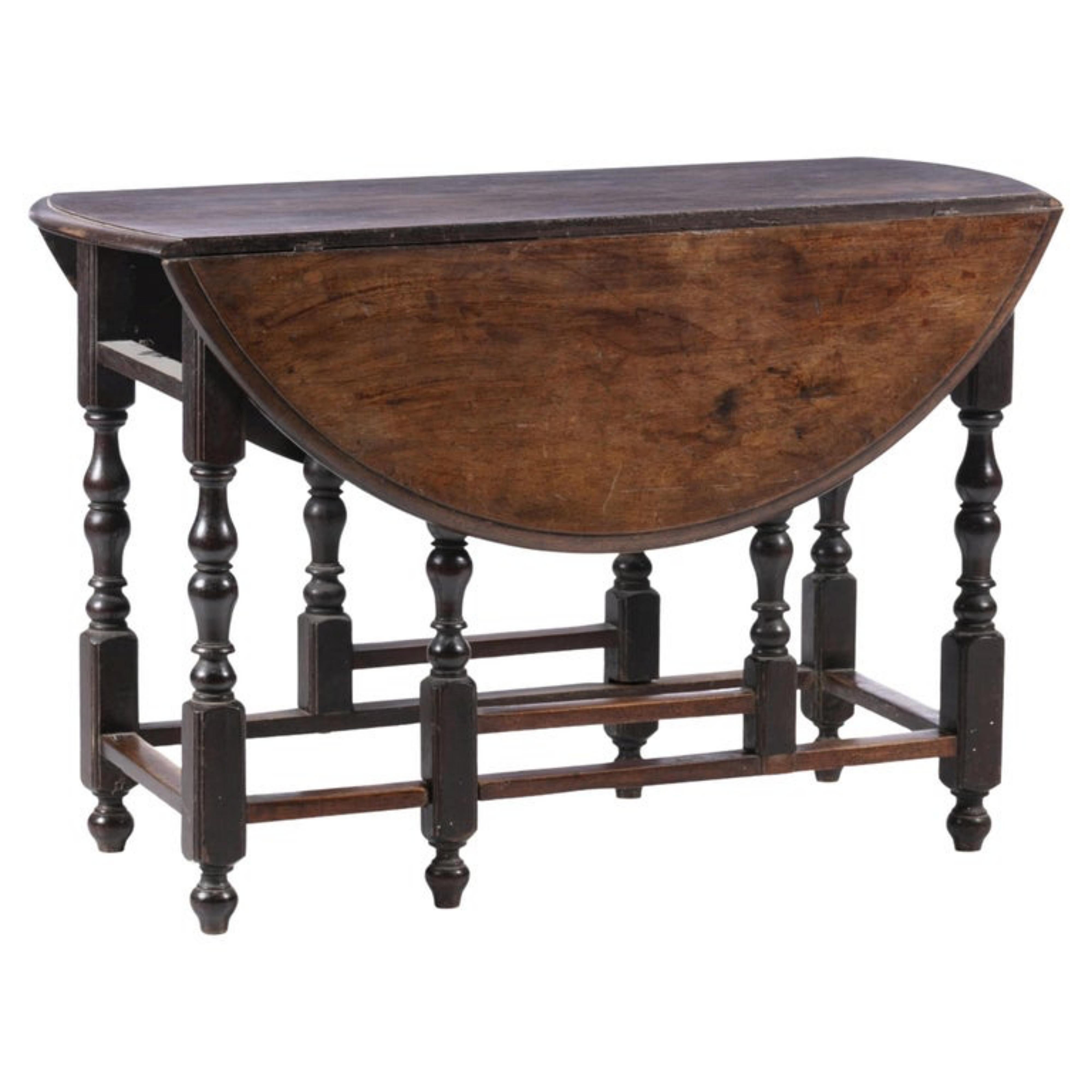 18th Century and Earlier Portuguese Tab Table from the 17th Century For Sale