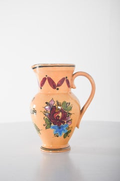 Portuguese Terracotta Jug ‘Vimeiro Termas da Saúde’