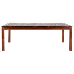Portuguese Tiled Center Table, Late 20th Century