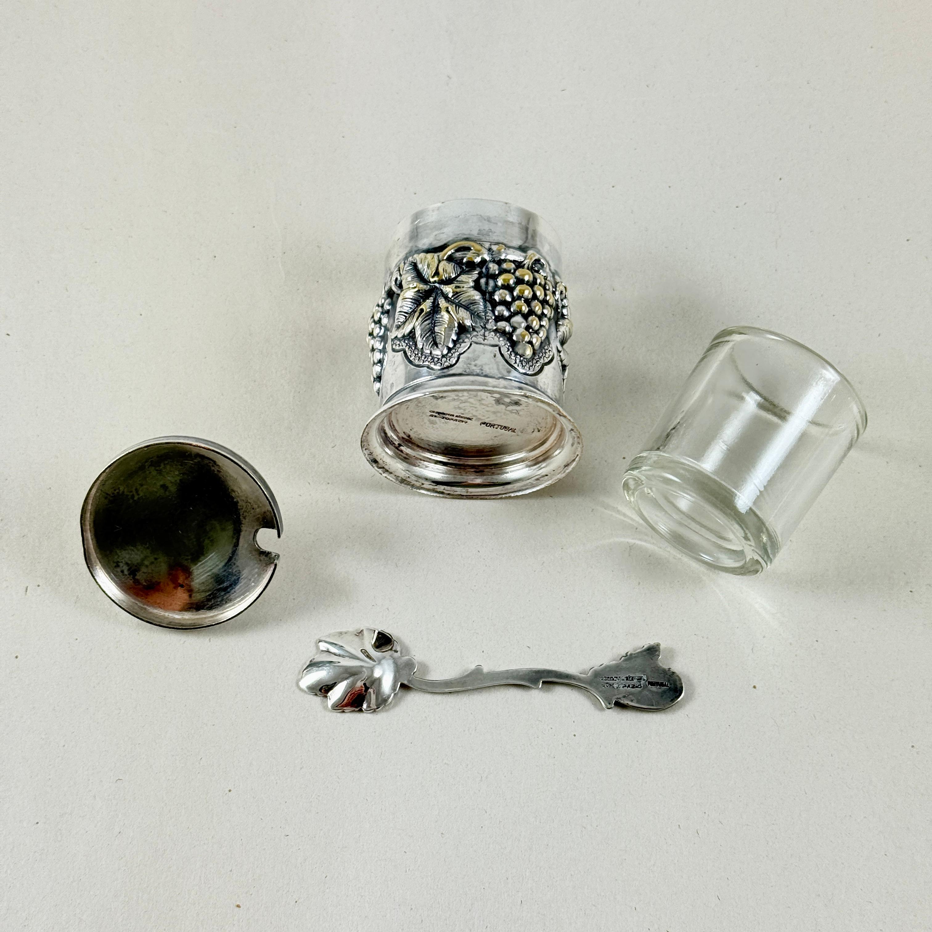 Salero de Plata Topazio Cazenovia Portugués con Cuchara en Bueno estado para la venta en Philadelphia, PA