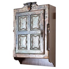 Armoire murale portugaise dotée d'une porte du XIXe siècle