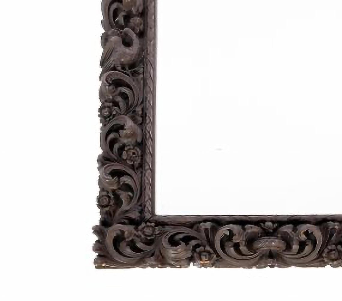 Baroque PORTUGUESE WALL MIRROR  from the 19th Century