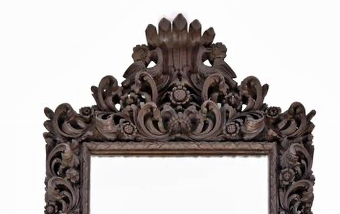 Portuguese PORTUGUESE WALL MIRROR  from the 19th Century