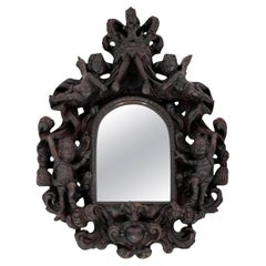 PORTUGUESE WALL MIRROR  from the 19th Century