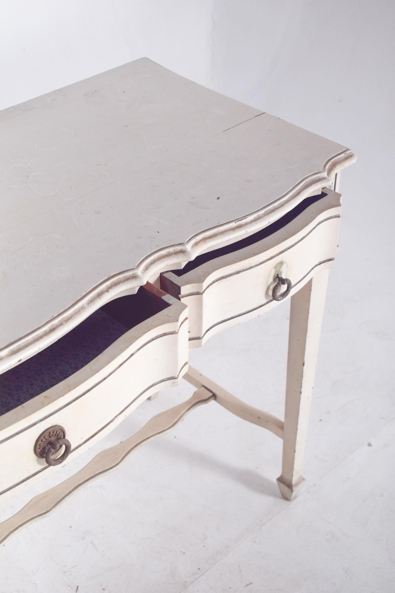 Portuguese White Painted Console For Sale 7