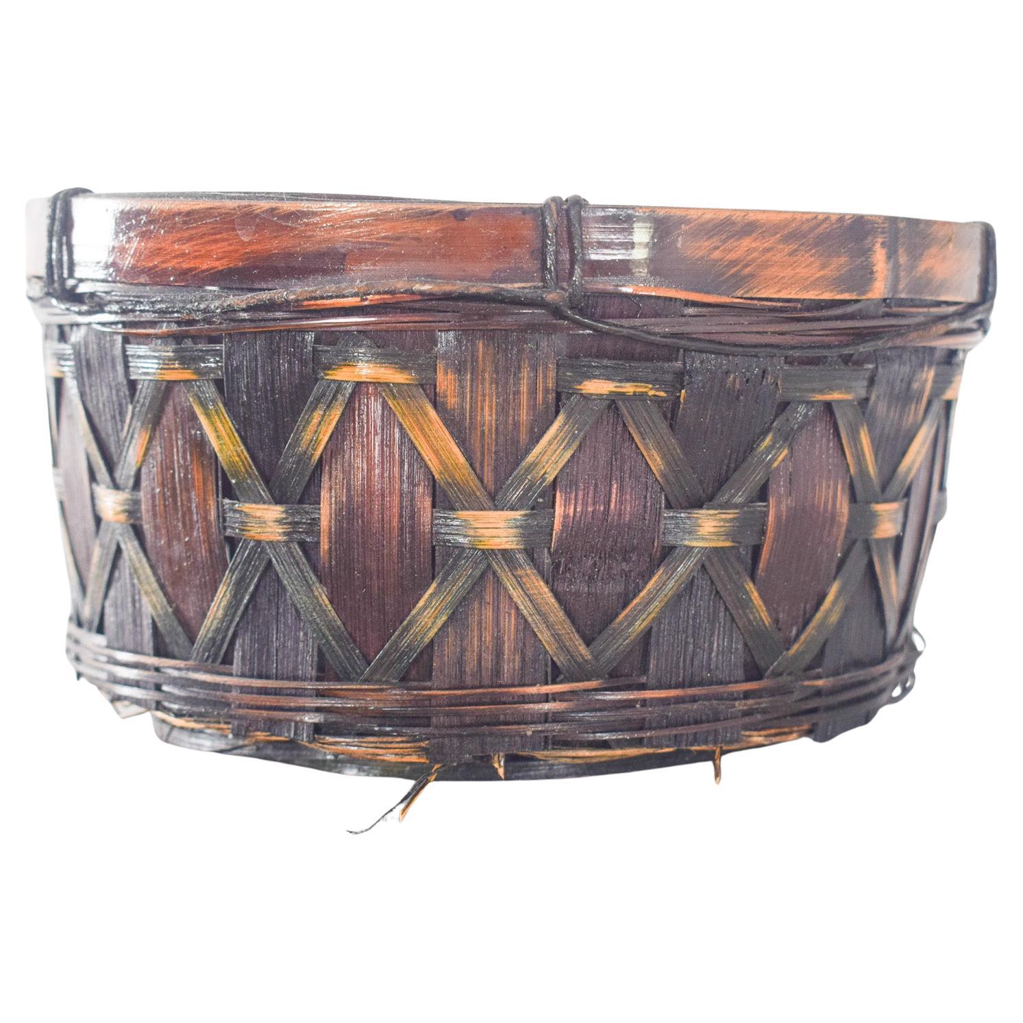 Panier en osier portugais