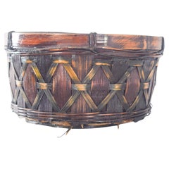 Panier en osier portugais