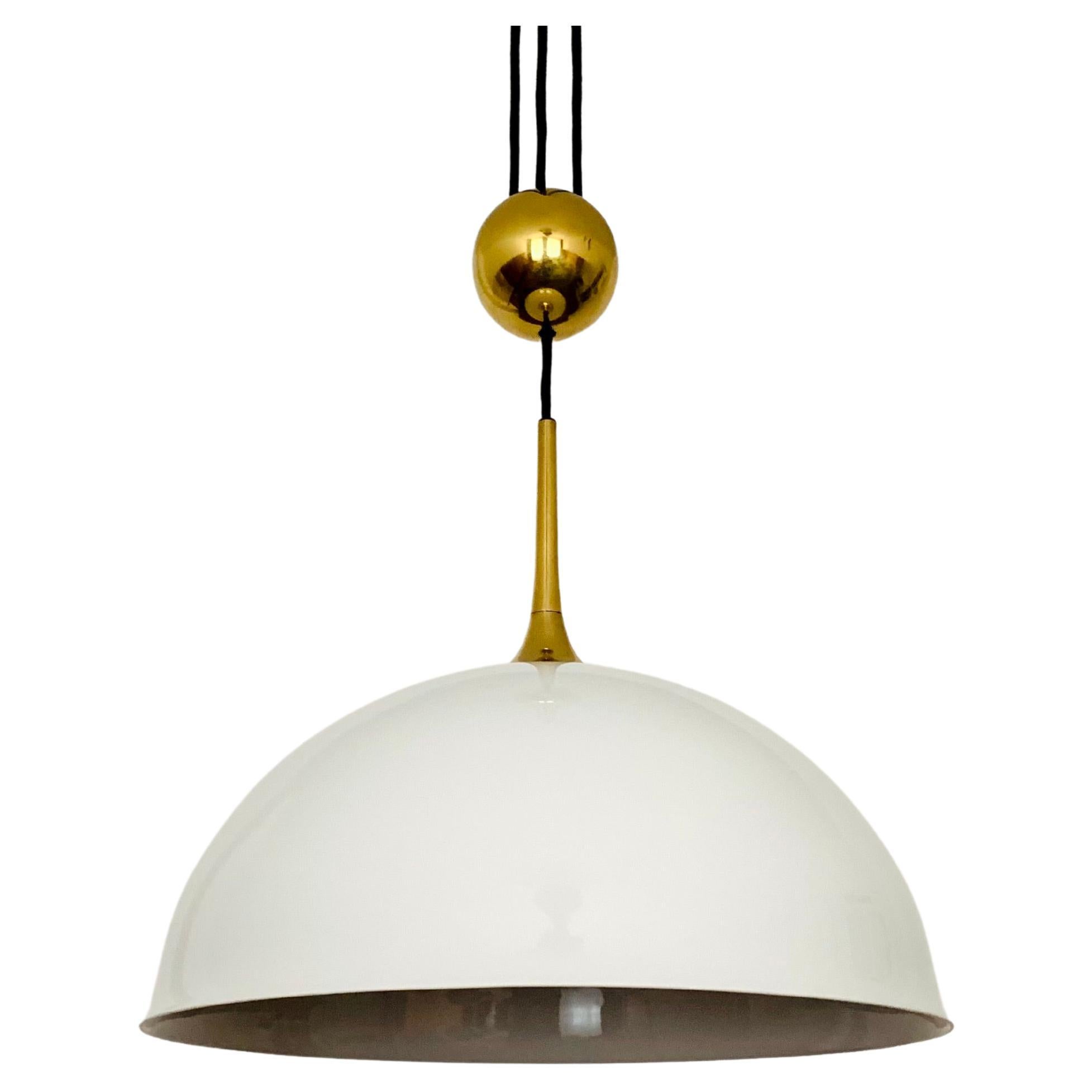 Posa Pendant Lamp with Porcelain Shade by Florian Schulz For Sale