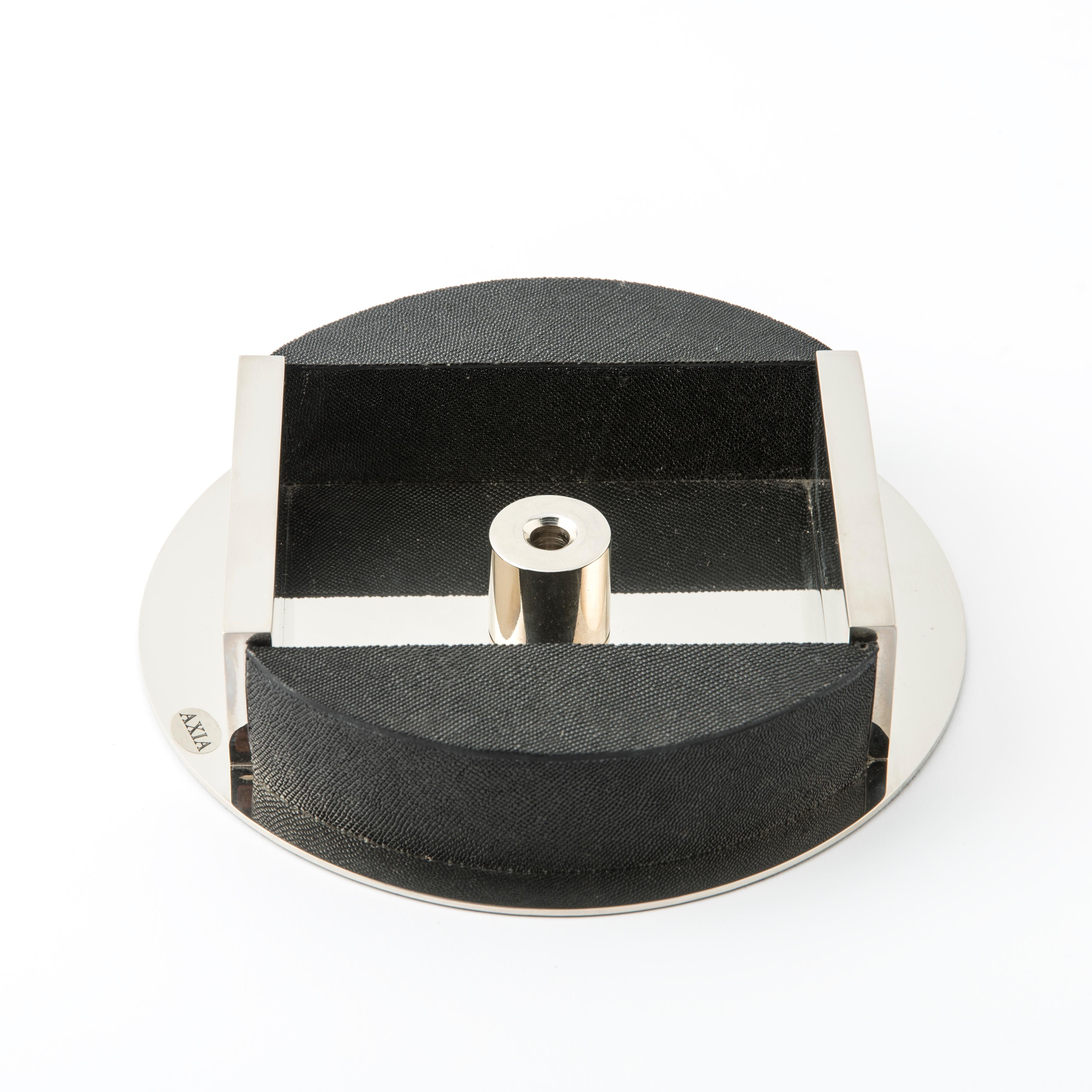 Elegante Cenicero de Mesa con Extintor - Colección Galucharme Black Moderno en venta