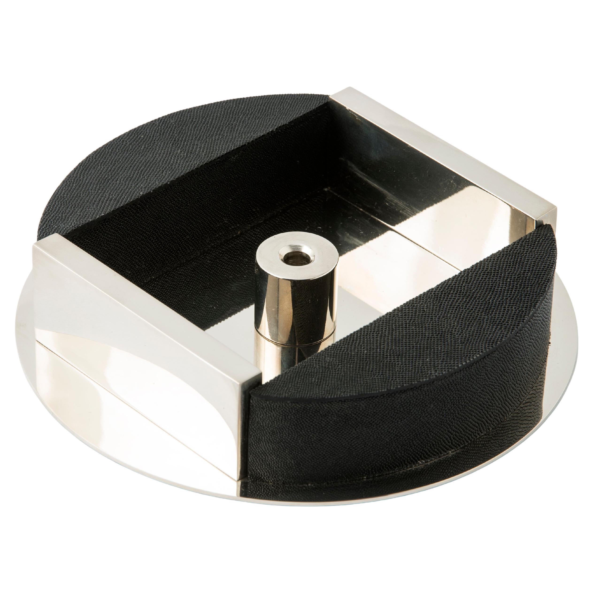 Elegante Cenicero de Mesa con Extintor - Colección Galucharme Black